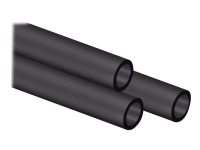 CORSAIR Hydro X Series XT Hardline 14mm Tubing - Slangar för vätskebaserat kylsystem - svart satäng