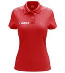 Zeus Promo Woman Polo Shirt RED XL