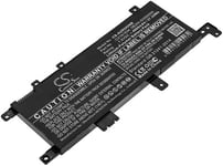 Kompatibelt med Asus VivoBook 15 X542UF-DM143T, 7.6V, 4900 mAh