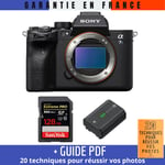 Sony A7S III Nu + SanDisk 128GB Extreme PRO UHS-II 300 MB/s + Sony NP-FZ100 + Guide PDF MCZ DIRECT '20 TECHNIQUES POUR RÉUSSIR VOS PHOTOS