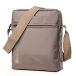 ZYDP Tablet Bag Simple Slim Laptop Shoulder Bag (Color : Khaki, Size : 10inch)
