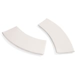 Palissade Sittdyna Till Parkbänk Med Ryggstöd in/out, Cream White