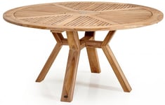 Brafab - Circus Runt Teakbord 150 cm Rund Natur