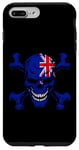 iPhone 7 Plus/8 Plus New Zealand Skull Flag Pride New Zealand Flag Roots NZ Kiwi Case