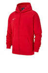Nike Y Hoodie FZ FLC TM Club19 Sweat à Capuche Enfant Université Rouge/Universite Rouge/Blanc FR: L (Taille Fabricant: L)