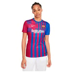 Nike - FC Barcelona 2021/22 Season Jersey Home Game Equipment, L, Woman