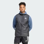 adidas Own The Run Vest S Män Svart - Lätt och ventilerande löparväst för optimal komfort under träning