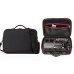 XIAODUAN Apply to - Portable Single Shoulder Storage Travel Carrying Cover Case Box for DJI Mavic 2 Pro/Zoom(Black) (Color : Black)