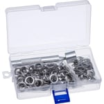 Öglekit för presenning 12 mm öljetter Metallöglor Kit