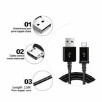 2 Meter Long Micro USB Charger Cable For Xbox One 1 Controller Play & Charge