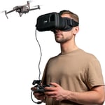Dronemask 1 | FPV Goggles for DJI, FPV, and GPS Drones | Patented Unibody Lens |