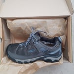 Keen Targhee III Waterproof Walking Hiking Shoes Trainers Womens Grey/Blue UK 7