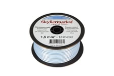 Skyllermarks Förtennad PVC-kabel RK, blå, 1,5 mm², 18 m