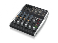 Behringer 802S - 8-kanals kompakt analog mixer med USB-gränssnitt speciellt utformad för podcasting, streaming och inspelning hemma