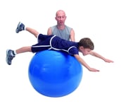 - Gymnastikboll 95 cm blå