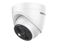 Hikvision 2 MP PIR Turret Camera DS-2CE71D0T-PIRLPO - Övervakningskamera - kupol - färg (Dag&Natt) - 2 MP - 1080p - M12-montering - fast lins - AHD - DC 12 V