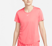 Nike NIKE driFIT One Short Sleeve Top Pink (XS)