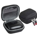 Hermitshell Hard Travel Case for Hard EVA Travel Case for Jabra Elite Active 65t / Jabra Elite 65t True Wireless Bluetooth Earbuds (Black)