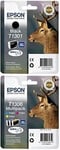 Genuine Epson T1301 BLACK T1306 Multipack for Epson printer Stag 4Inks SX525WD