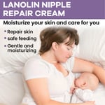 2 Pack Lanolin Nipple Repair Cream For Breastfeeding Supplies LSO UK