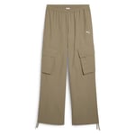 PUMA Wardrobe Essentials Relaxed Woven Cargo Pants Women, storlek Large