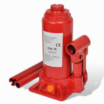 Hydraulic Bottle Jack 5 Ton Red Car Lift Automotive Lifting Stand vidaXL