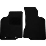 Bilmattor for VW Caddy 19962004 grå registreringsskylt 2 delar