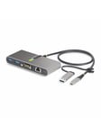 StarTech.com 2-Port USB-C/USB-A Hub with GbE and RS232 Serial 2x USB-A - hub - 2 ports USB Hub - 2 porte - Grey