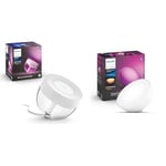 Philips Hue White And Color Ambiance, Iris compatible Bluetooth, Blanc, 8.2W, fonctionne avec Alexa & Go Lampe portable connectée White and Color Compatible Bluetooth, fonctionne avec Alexa