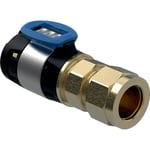 FLOWFIT övergång 16x15mm klämring blyfri silikonbrons