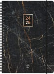 7.sans Dagplan Black marble A6  24/25