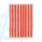 Marimekko Raide handduk 50x70 cm Red-light pink