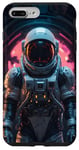 Coque pour iPhone 7 Plus/8 Plus Cyberpunk Astronaute Aesthetic Espace Motif Imprimé