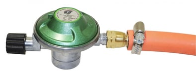 Gassregulator for ventilboks, m/slange
