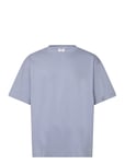 Heavy Crewneck Tee Designers T-shirts Short-sleeved Blue Filippa K