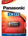 Panasonic CR123A 3V Photo Lithium Batteri