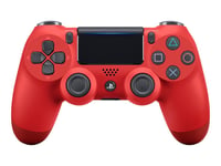 Sony Dualshock 4 V2 - Manette Sans Fil Rouge Pour Ps4 - Magma Red