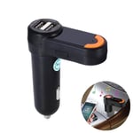 Mini Wireless Main-Libre Stéréo Bluetooth Car Kit Transmetteur Fm 3.1a Dual Usb Chargeur De Voiture Pour Téléphone