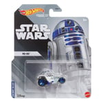Hot Wheels Star Wars Character Cars R2-D2 Diecast Car 1:64 scale Official Mattel