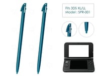 2 x Blue Stylus for Nintendo 3DS XL/LL Plastic Stylus Replacement Parts Pen Pens