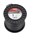 Oregon Flexiblade Serrated Heavy Duty Trimmer Line for Brambles and Undergrowth, Nylon Lines for Heavy Duty Strimmer Work - 3 mm x 195 m Long Spool (111088E)