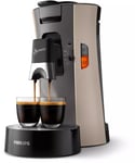 Machine à café à dosettes Philips SENSEO Select CSA240/31 Nougat et gris cachemire