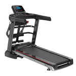 XCBW Motorised Running Machine 120KG Sports Folding Treadmill, with 12 Programs, Device Holder, Adjustable Speed, LCD Screen,for Home/Office use