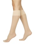 2-Pack Elin Premium Knee-Highs Designers Socks Knee High Socks Beige Swedish Stockings