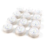 Set of 12 LED Tea Lights Multibuy For Candle Shade Tea Light Holder Multipack