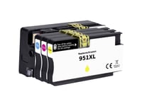 Renkforce Combo-Paket Med Bläck Ersätter Hp 950 Xl, 951 Xl (C2p43ae) Kompatibel Svart, Cyan, Magenta, Gul Rf-5705448