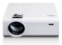 Lenco Lpj-280Wh, 2800 Ansi-Lumen, Lcd, 800X480, 3000:1, 939,8 - 2540 Mm (37 - 100"), 1 - 5 M