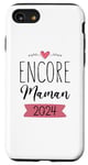 Coque pour iPhone SE (2020) / 7 / 8 Annonce 2ème Grossesse Maman Bébé Fille Encore Maman 2024