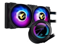 Aorus Waterforce 240 - Kylsystem Med Vätska Till Processorn - (För: Lga2066, Lga2011, Lga1366, Lga1150, Lga1151, Lga1155, Lga1156, Lga1200, Lga1700, Tr4, Am4, Strx4) - 120 Mm