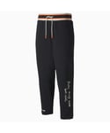 Puma x RDET Randomevent Black Mens Cropped Sweat Pants Joggers 596667 01 Textile - Size 2XS